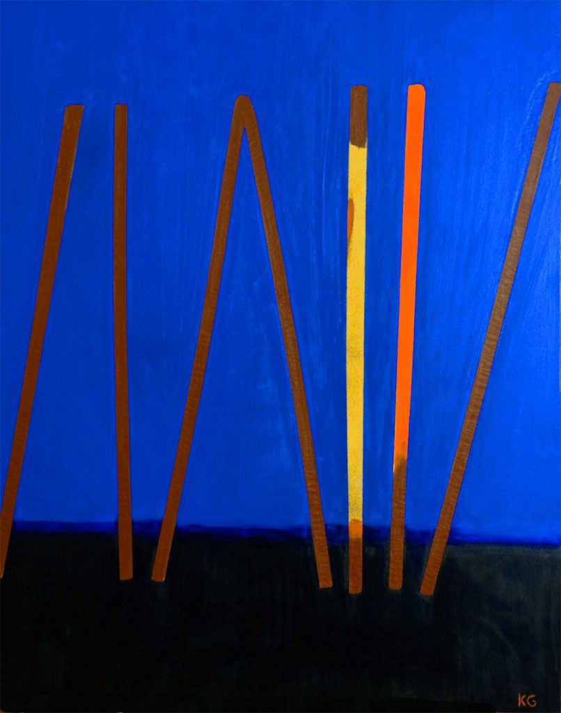 Arte contemporáneo Valencia Karlo Grados España artista galería óleo abstracto Madrid14