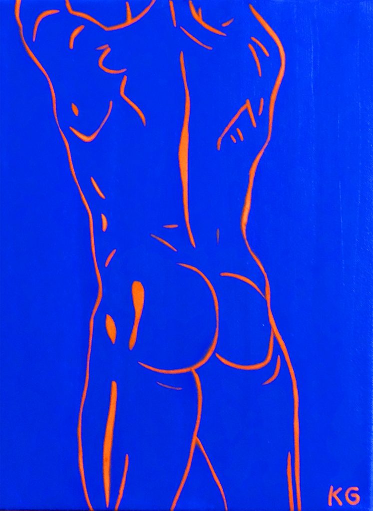 Arte contemporáneo Valencia Karlo Grados España artista galería óleo desnudo hombre sexy12