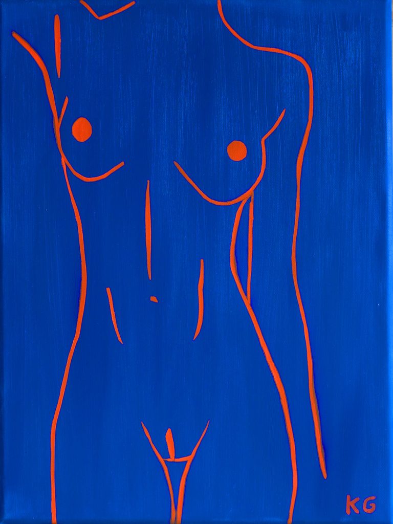 Arte contemporáneo Valencia Karlo Grados España artista galería óleo desnudo mujer desnuda  sexy17
